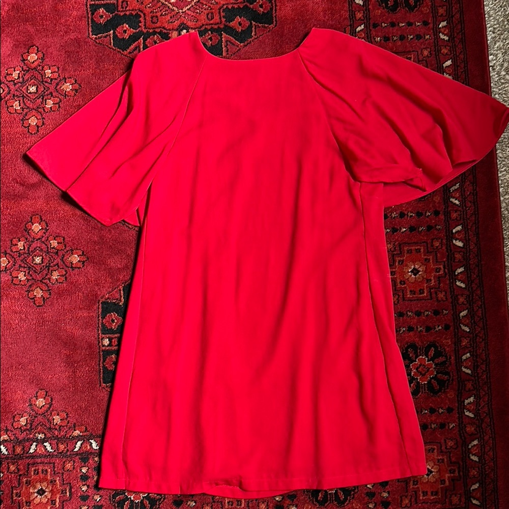 Umgee red lined dress